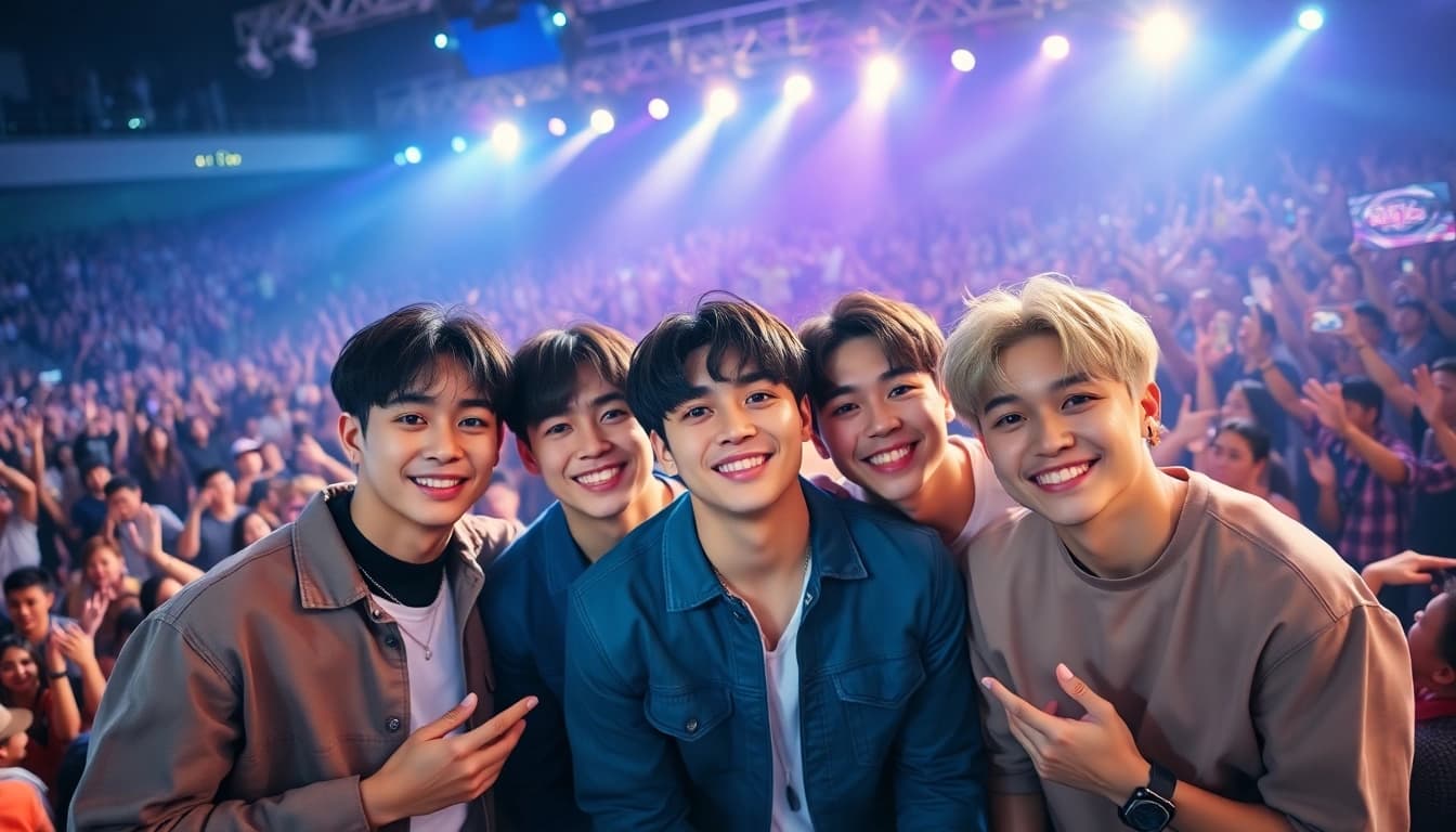 BTS news highlights a vibrant concert with energetic fans and stunning performances.