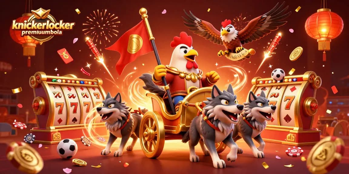 Engage with knickerlocker premiumbola's thrilling gambling action in a vibrant, lively 3D casino scene.