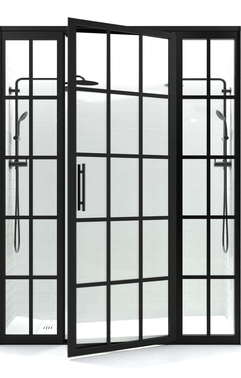 Semi-frameless Shower Screens for Custom Bathroom Sizes