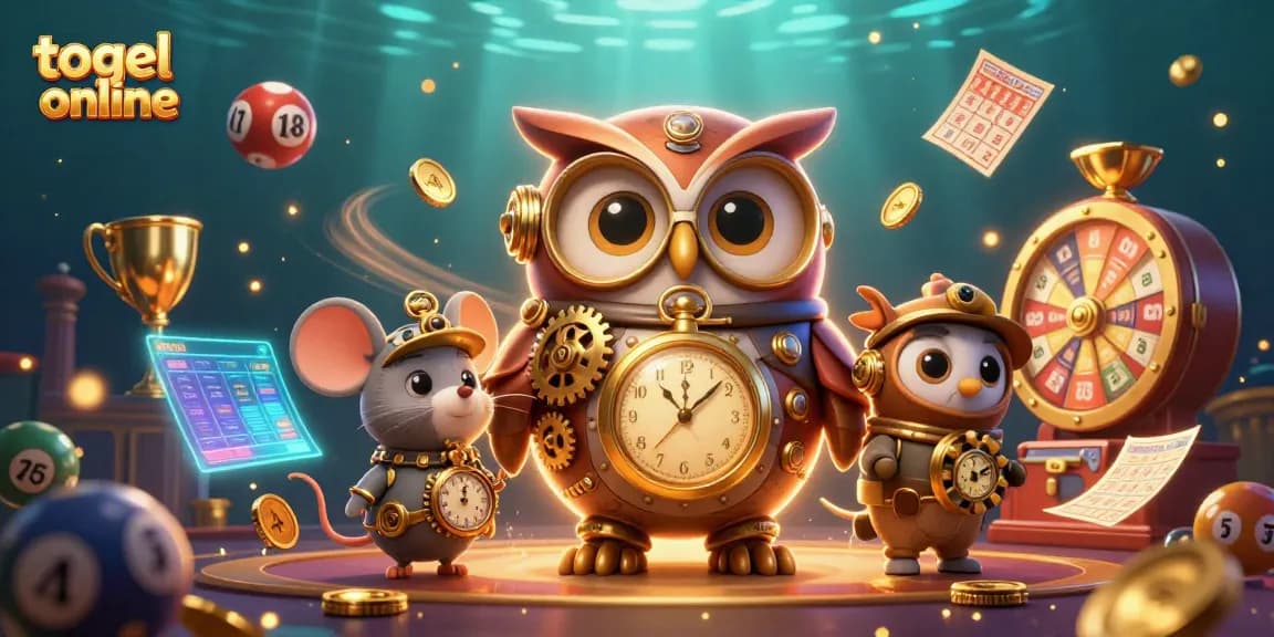 Menangkan togel online dengan imajinasi penuh warna pada ilustrasi dengan bola bernomor dan elemen kasino dinamis