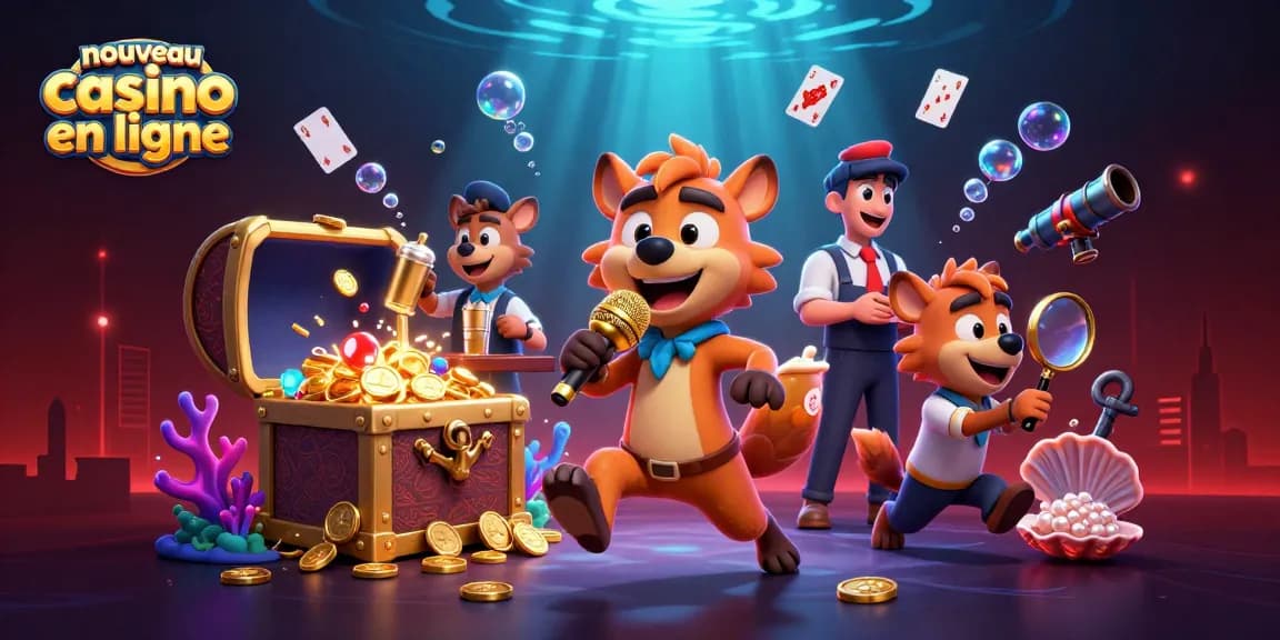 Retrouvez le nouveau casino en ligne où les hyènes jonglent avec l'humour et les jetons, offrant une expérience de jeu comique.