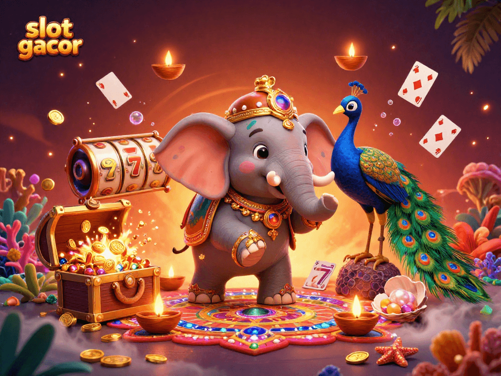 Menangkan slot gacor dengan kemewahan karakter lampu minyak dan pola rangoli dalam dunia kasino
