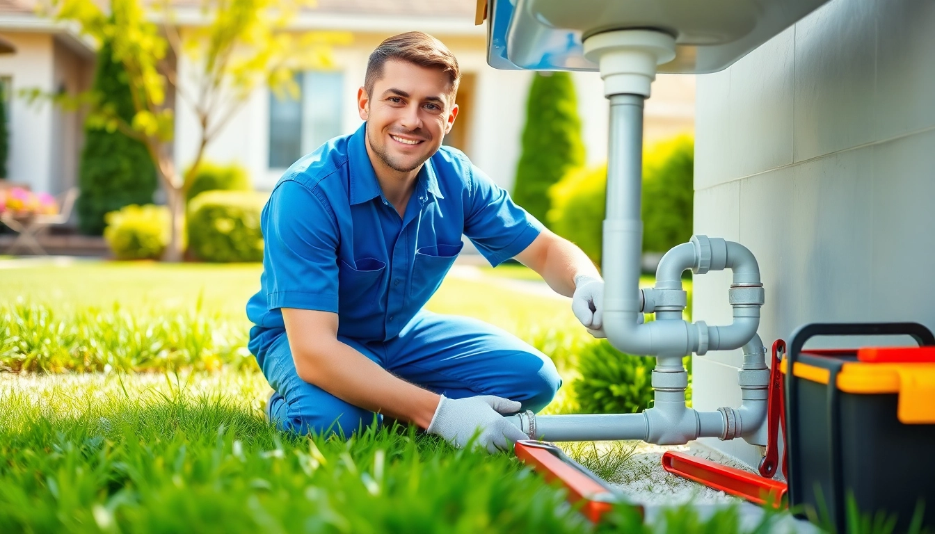 Reliable plumber near me assisting with plumbing repair in a residential setting.