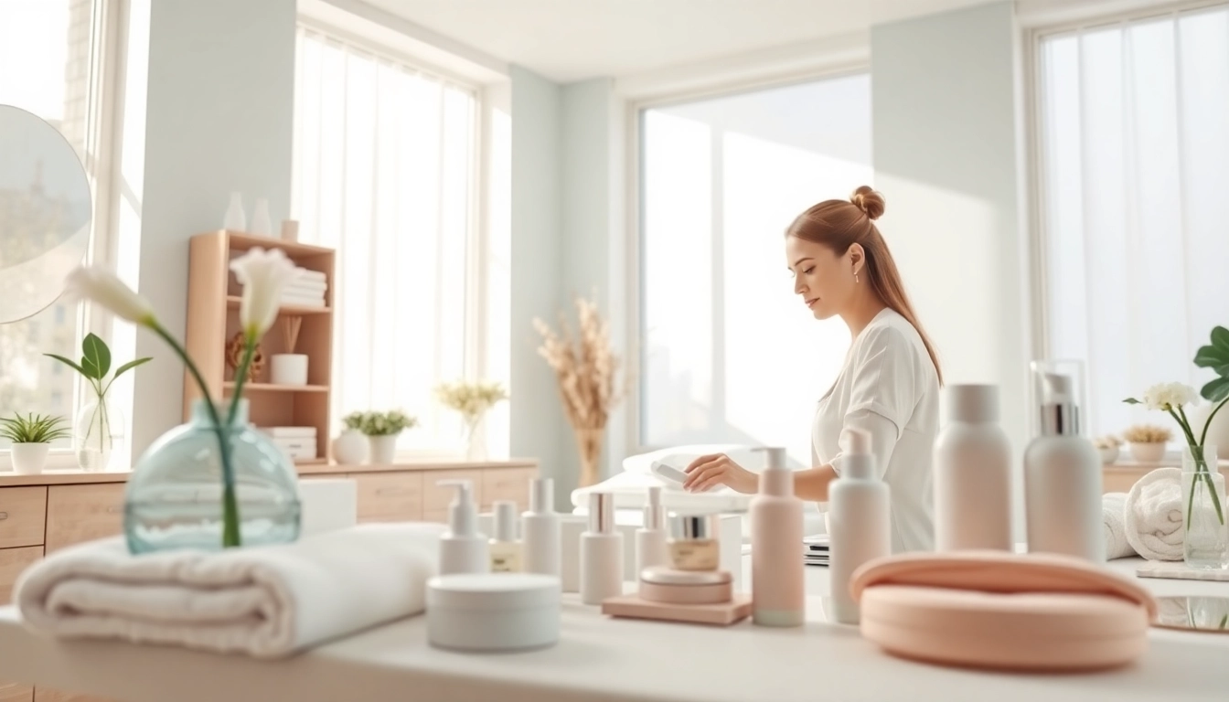 Boost your business with effective Esthetician Marketing Ideas in a contemporary skincare setting.