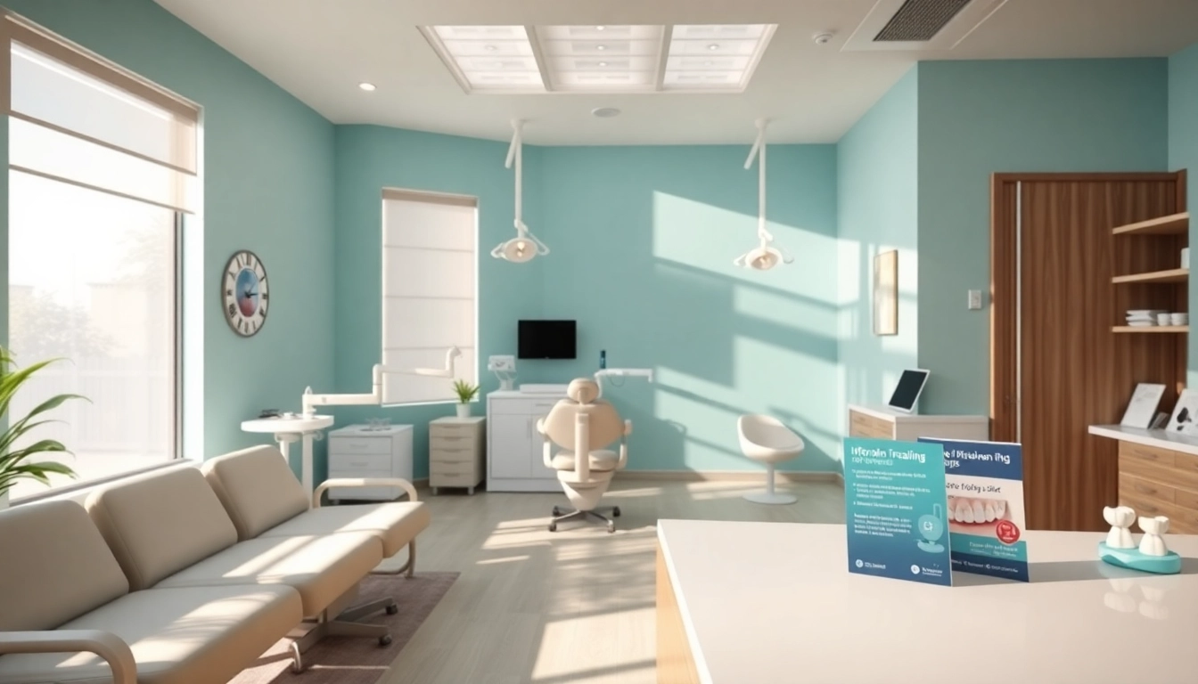 Affordable invisalign treatment in damansara showcased in a modern dental clinic interior.