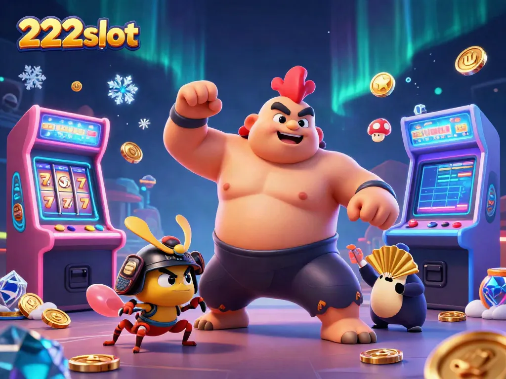 Menangkan hadiah di 222slot dengan slot mesin dan permainan yang seru.
