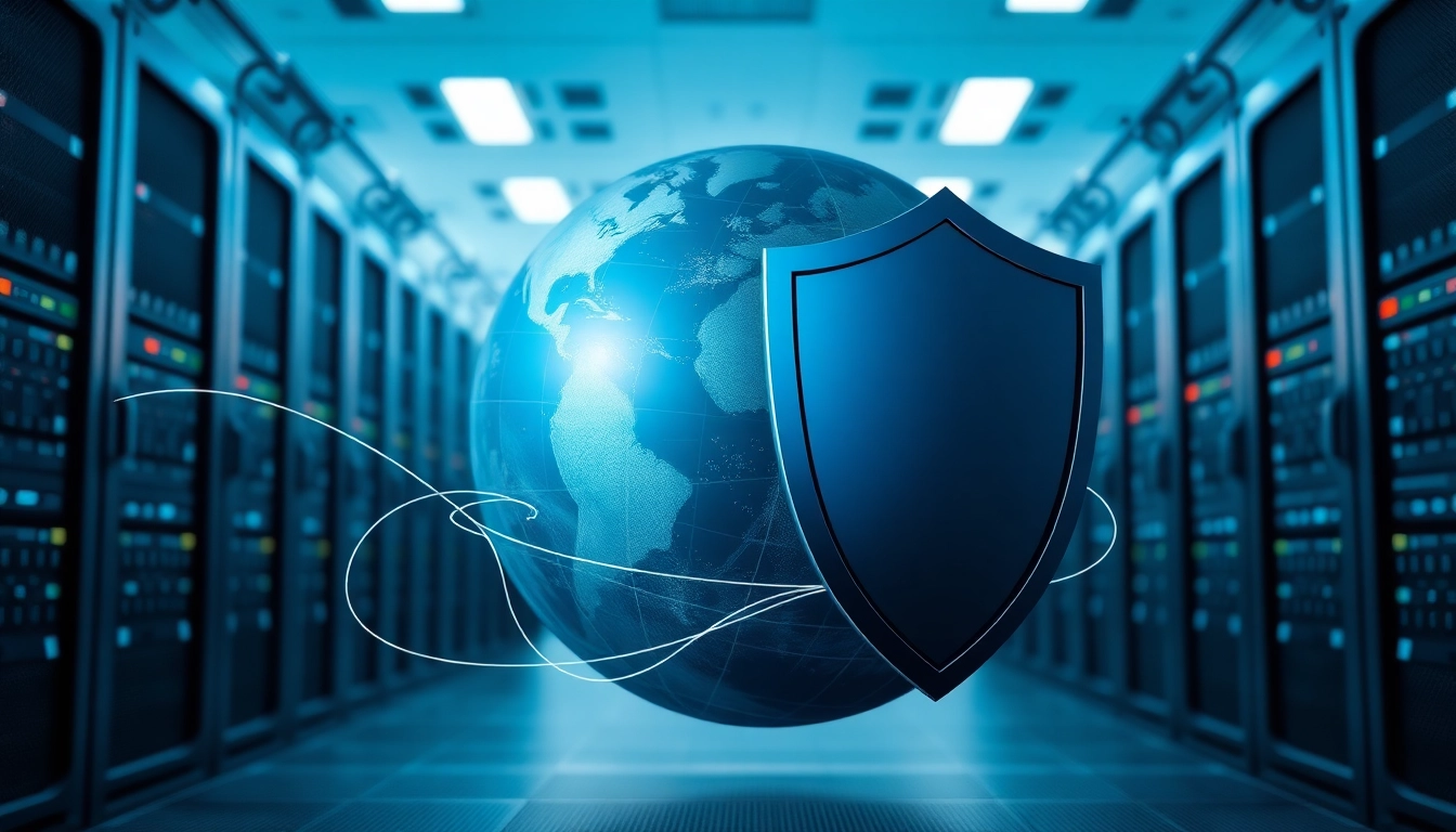 Secure your site with CDN with DDoS Protection featuring a global network shield.