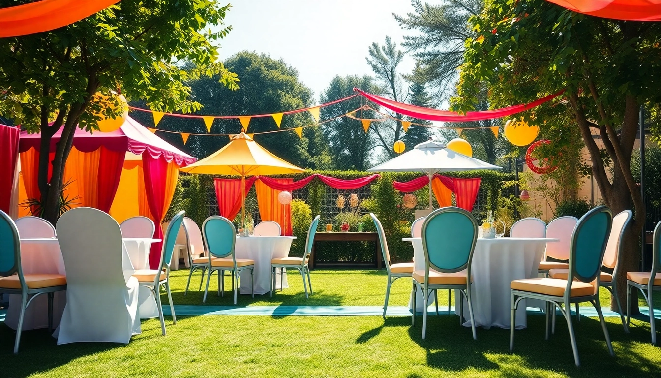 Find quality options for Party Rentals Near Me including beautiful tents and chairs.