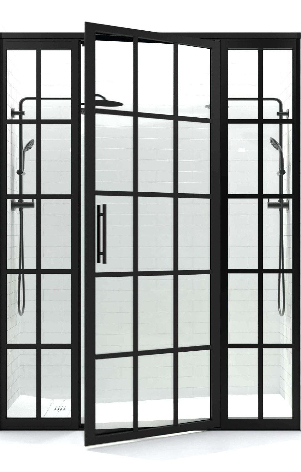 Semi-frameless Shower Screens for Custom Bathroom Sizes