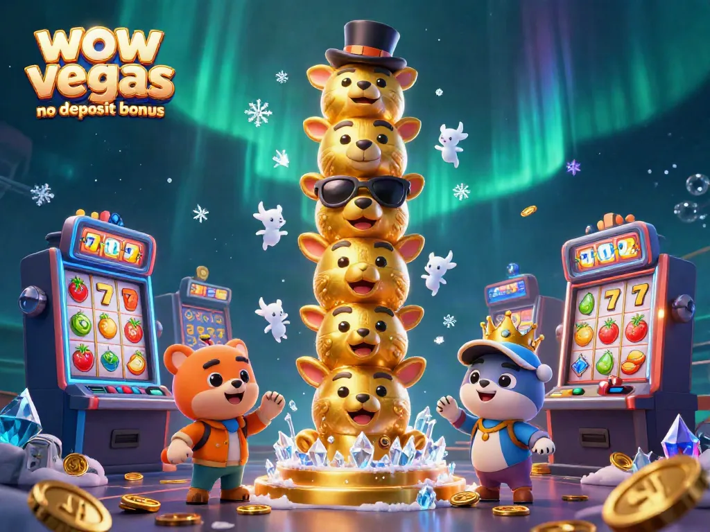Play with the wow vegas no deposit bonus and enjoy exciting slot machines, coins, and gaming elements.