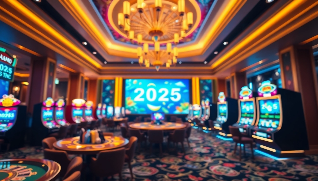 Experience bắn cá đổi thưởng 2025 with immersive visuals of vibrant online gambling.