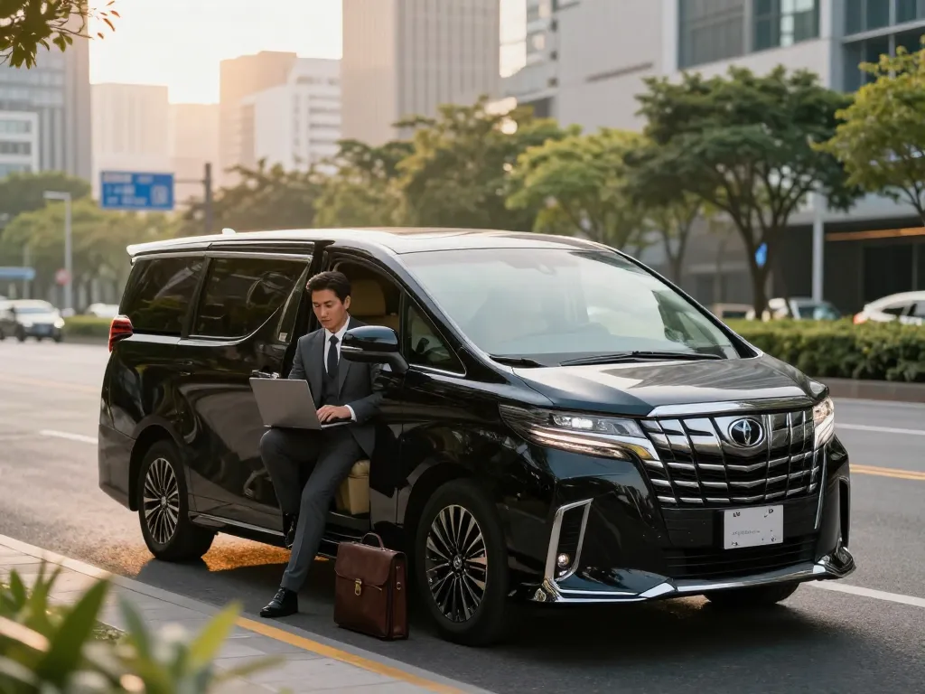 Trải nghiệm cho thuê xe Toyota Alphard trong sự sang trọng, thoải mái và phong cách cho chuyến đi chuyên nghiệp trong thành phố.