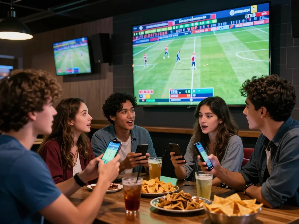 Kqbd mới nhất hôm nay viewed as friends engage in live sports betting with excitement