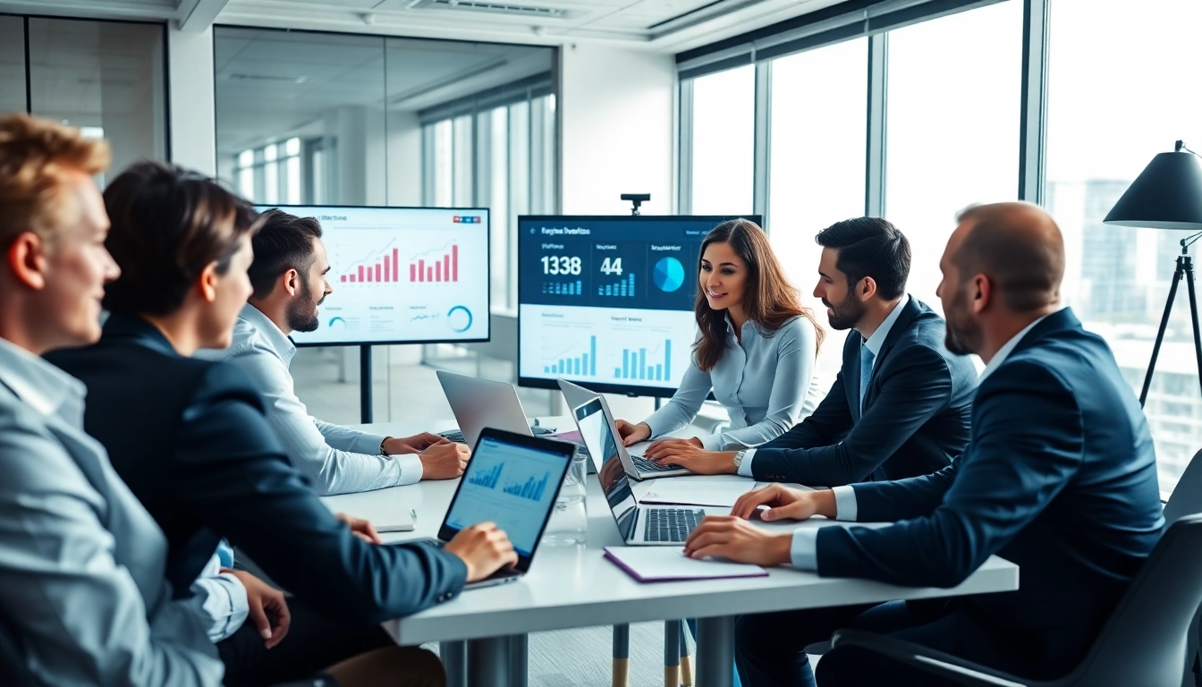 Erfahrenes Team bei einer seo agentur düsseldorf bespricht digitale Marketingstrategien.