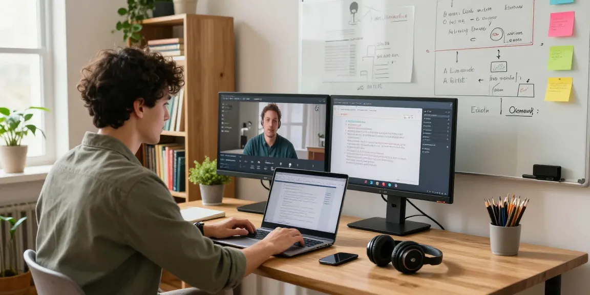 Online learning environment at https://factors.org.uk with student engaged in virtual class.