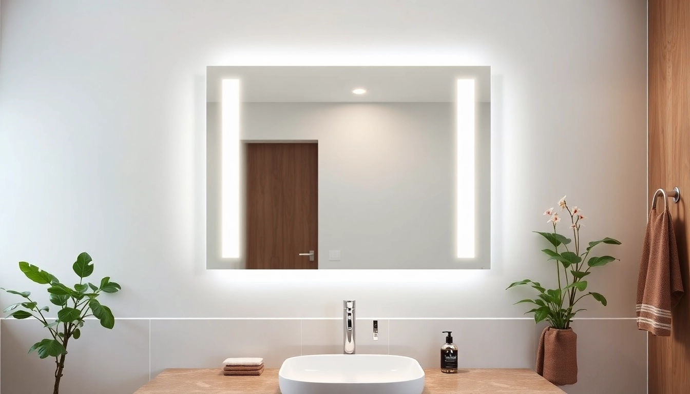 Transform your bathroom with a stylish mirror with Lights, enhancing reflection and elegance.