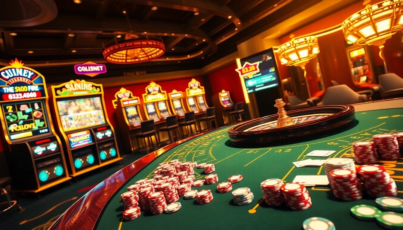 Découvrez l'excitation du meilleur casino en ligne avec des machines à sous vibrantes et des interfaces de paris dynamiques.