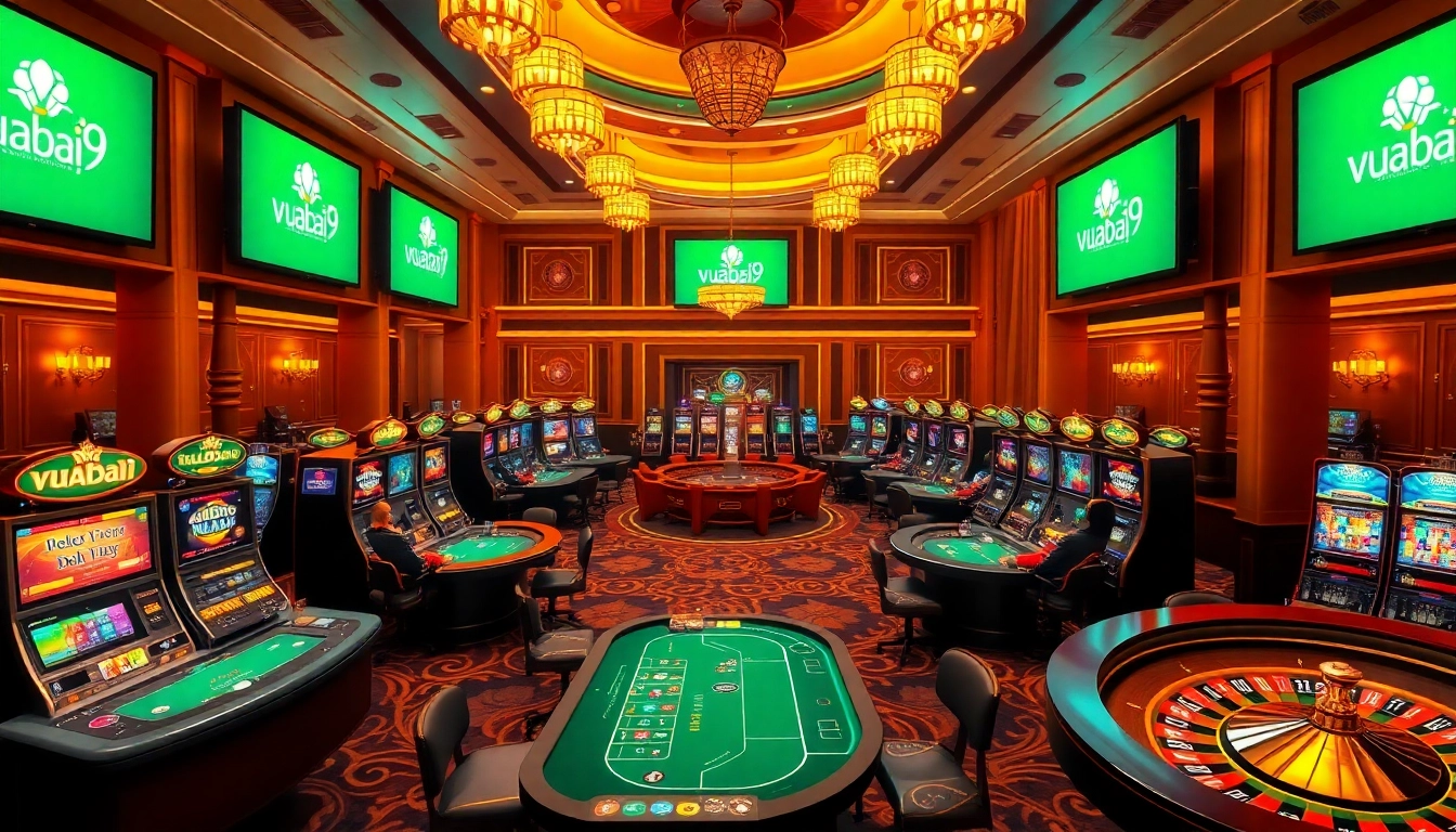 Experience excitement at vuabai9 with engaging online casino games and vibrant slot machines.