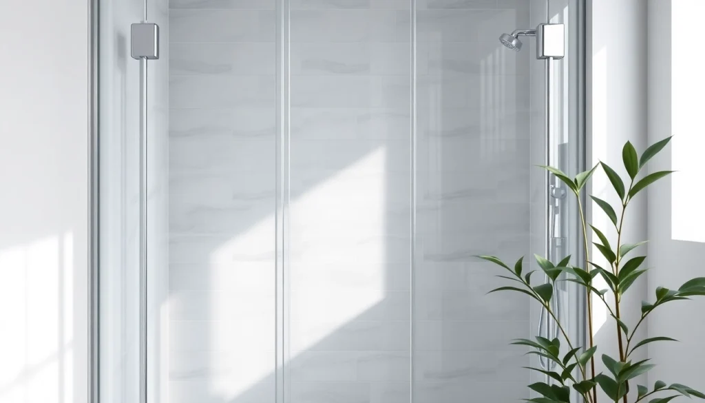 Install a stylish paroi de douche in a modern bathroom with sleek glass panels.