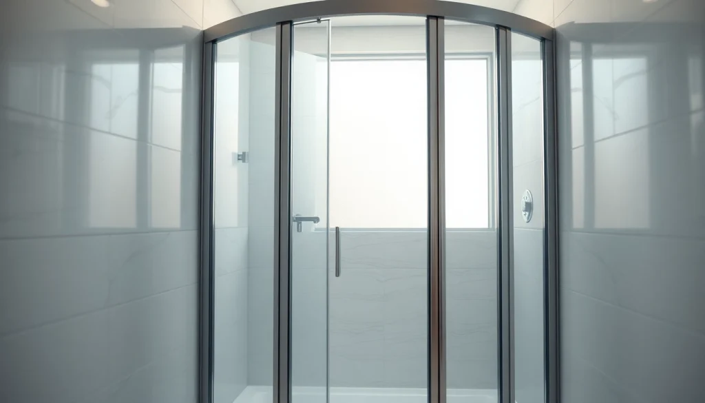 Entdecken Sie die elegante sonni Duschkabine mit stilvollem Design und Glasverkleidung.