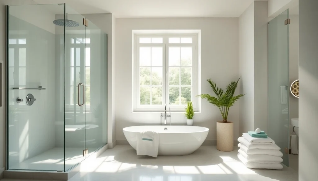 Aménager un élégant espace de bain avec sunny showers france pour une ambiance relaxante.