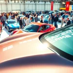 Engage with exceptional vehicles at the Auto Cars Show, featuring vibrant displays and enthusiastic attendees.