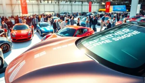 Engage with exceptional vehicles at the Auto Cars Show, featuring vibrant displays and enthusiastic attendees.