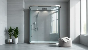 Gestalten Sie Ihr Badezimmer mit sonni Duschkabine in eleganter, moderner Form.