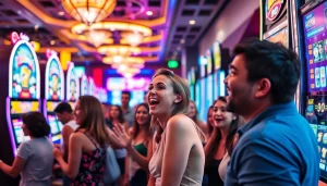 Pengalaman istana777 bet yang mengasyikkan di kasino dengan mesin slot yang berkilau.