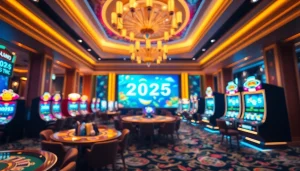 Experience bắn cá đổi thưởng 2025 with immersive visuals of vibrant online gambling.