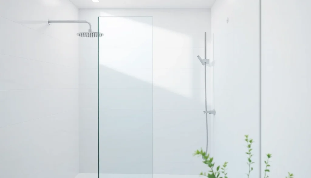 Découvrez une douche à l'italienne moderne avec une installation élégante et un éclairage naturel.