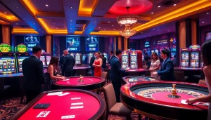 Engage in thrilling I9BET casino experiences with exciting games and vibrant atmosphere.