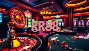 Experience the thrill of RR88 with live casino tables and exciting betting games.