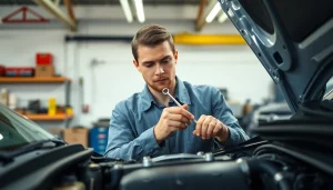 Learn about mechanical breakdown coverage alternative in a professional automotive service scene.