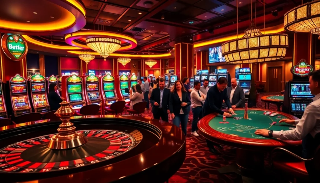 Découvrez le luxe au meilleur casino en ligne avec des tables de jeu dynamiques et des joueurs enthousiastes.